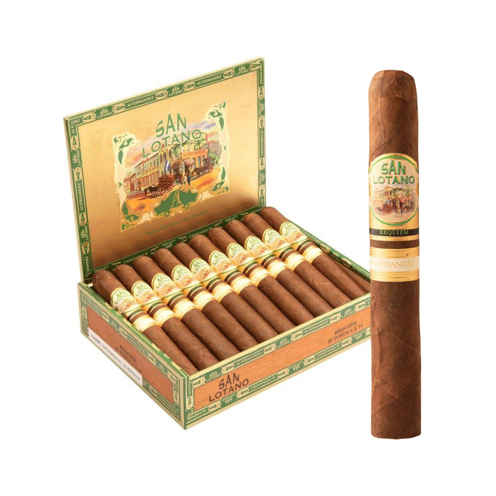AJ FERNANDEZ SAN LOTANO HABANO TORO (6 X 54) BOX OF 20