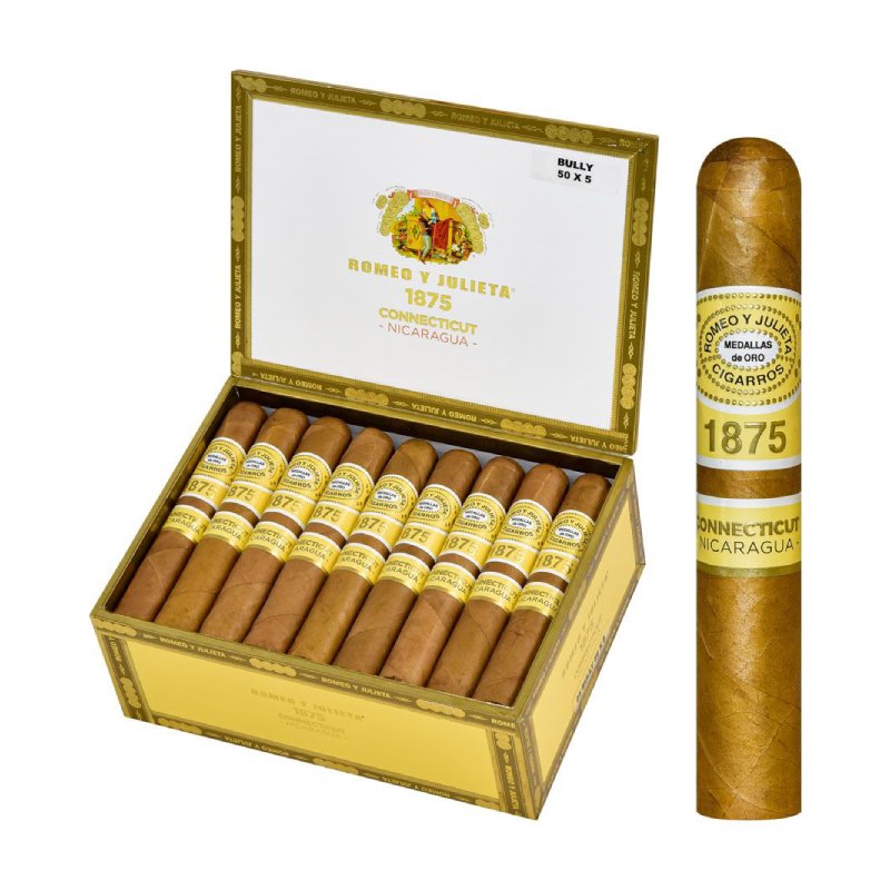 ROMEO Y JULIETA 1875 CONN NICA BULLY (50X5) BOX OF 25
