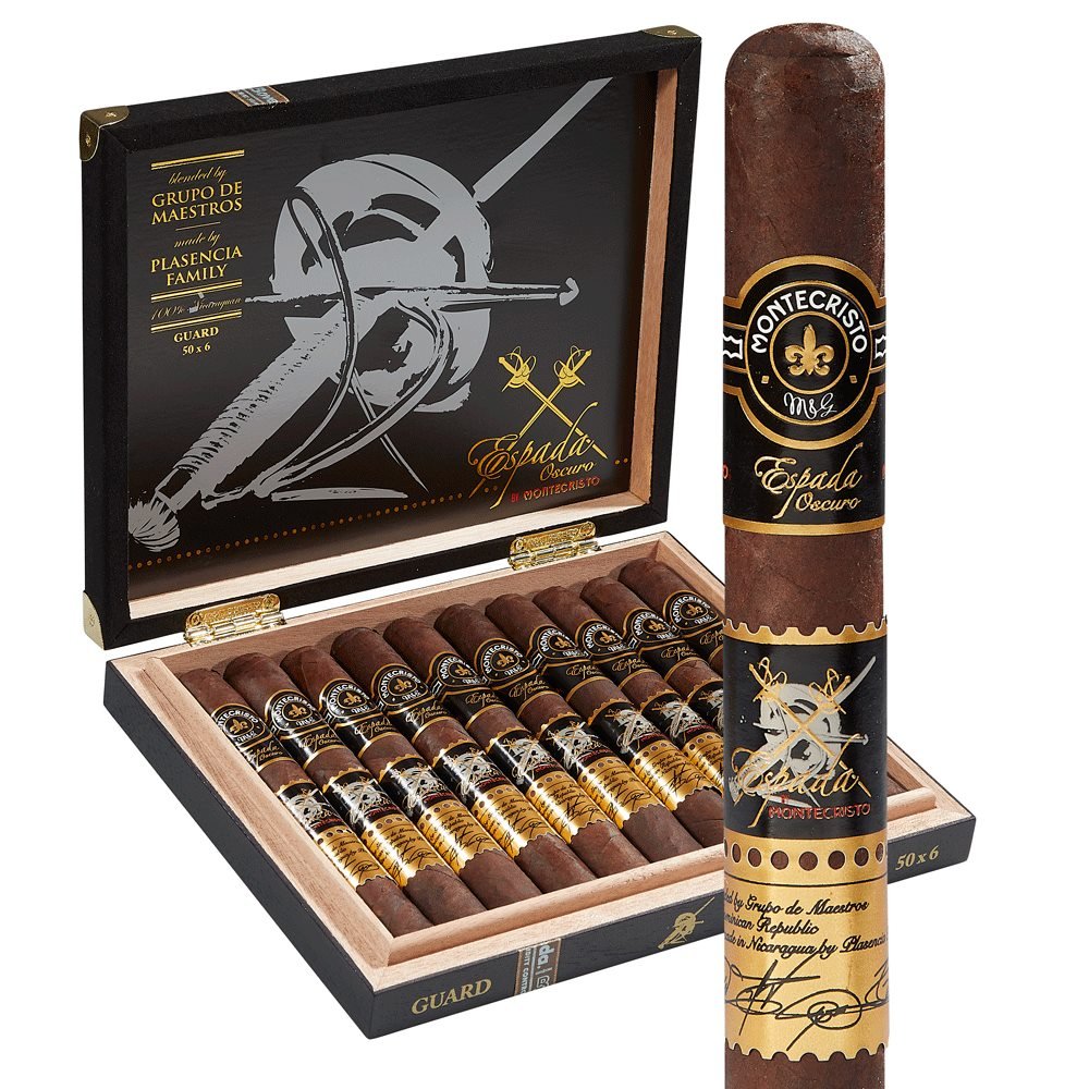 MONTECRISTO ESPADA OSCURO GUARD (50X6) BOX OF 10