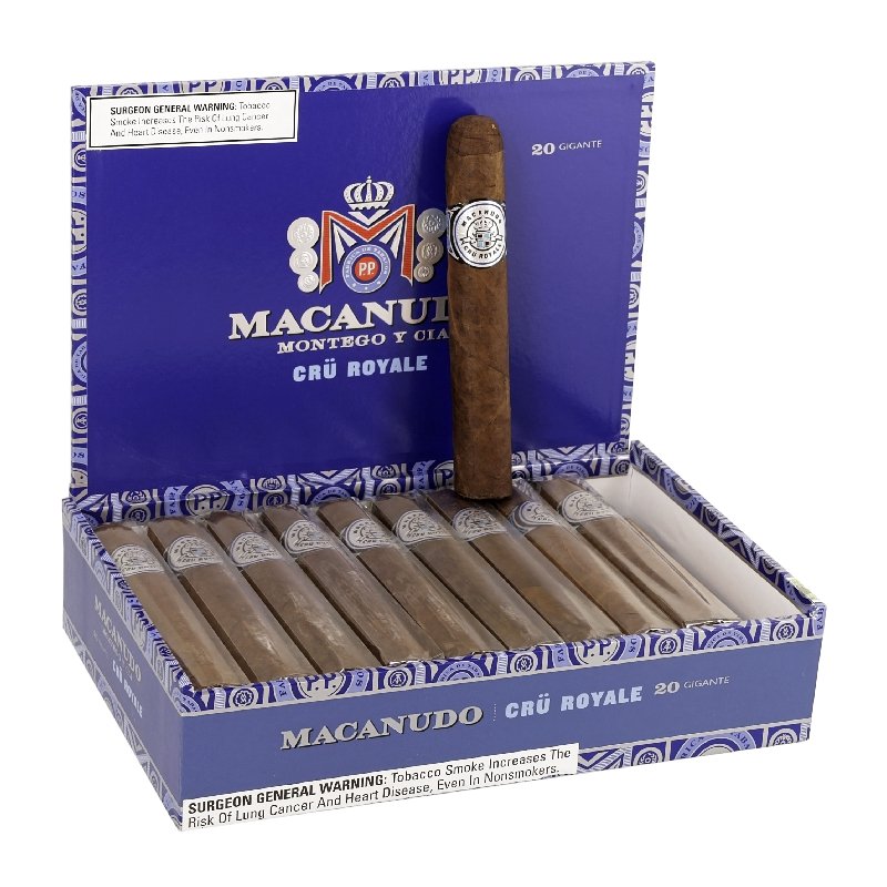 MACANUDO CRU ROYALE REFRESH GIGANTE BOX OF 20