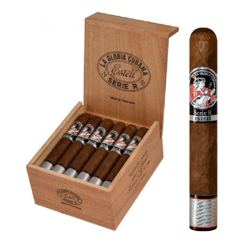 LA GLORIA CUBANA SERIE R ESTELI NAT NO. FIFTY FOUR (6X54) BOX OF 18