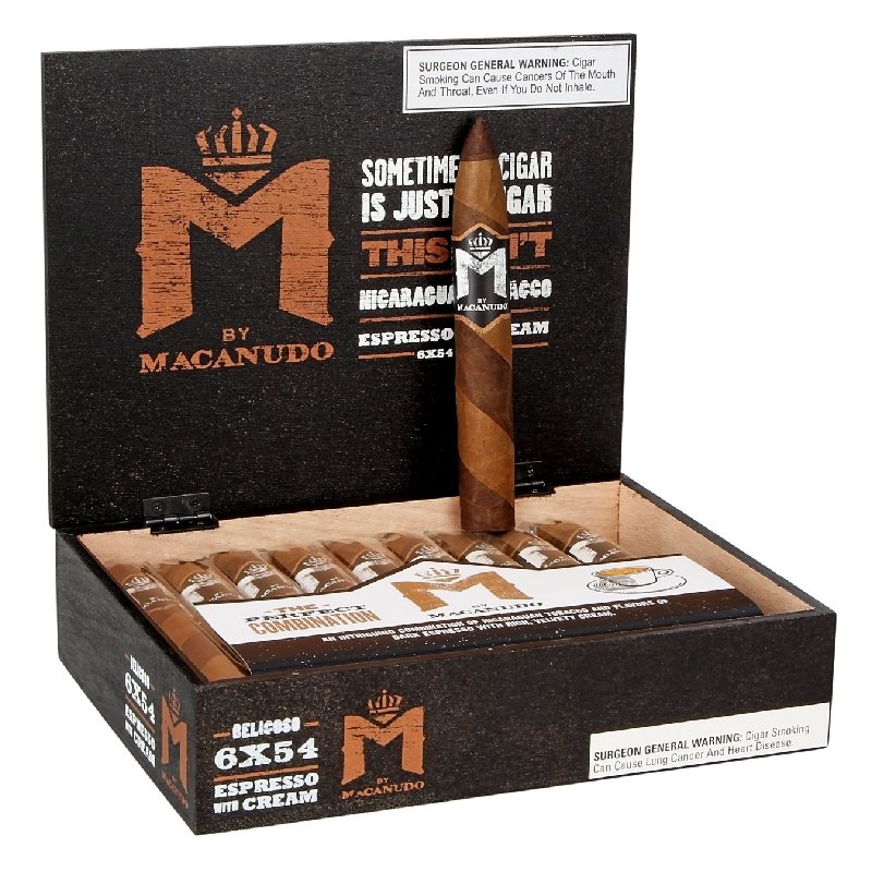 MACANUDO M ESPRESSO BELICOSO (6X54) BOX OF 20