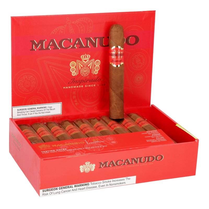 MACANUDO INSPIRADO ORANGE GIGANTE NEW (6X60) BOX OF 20