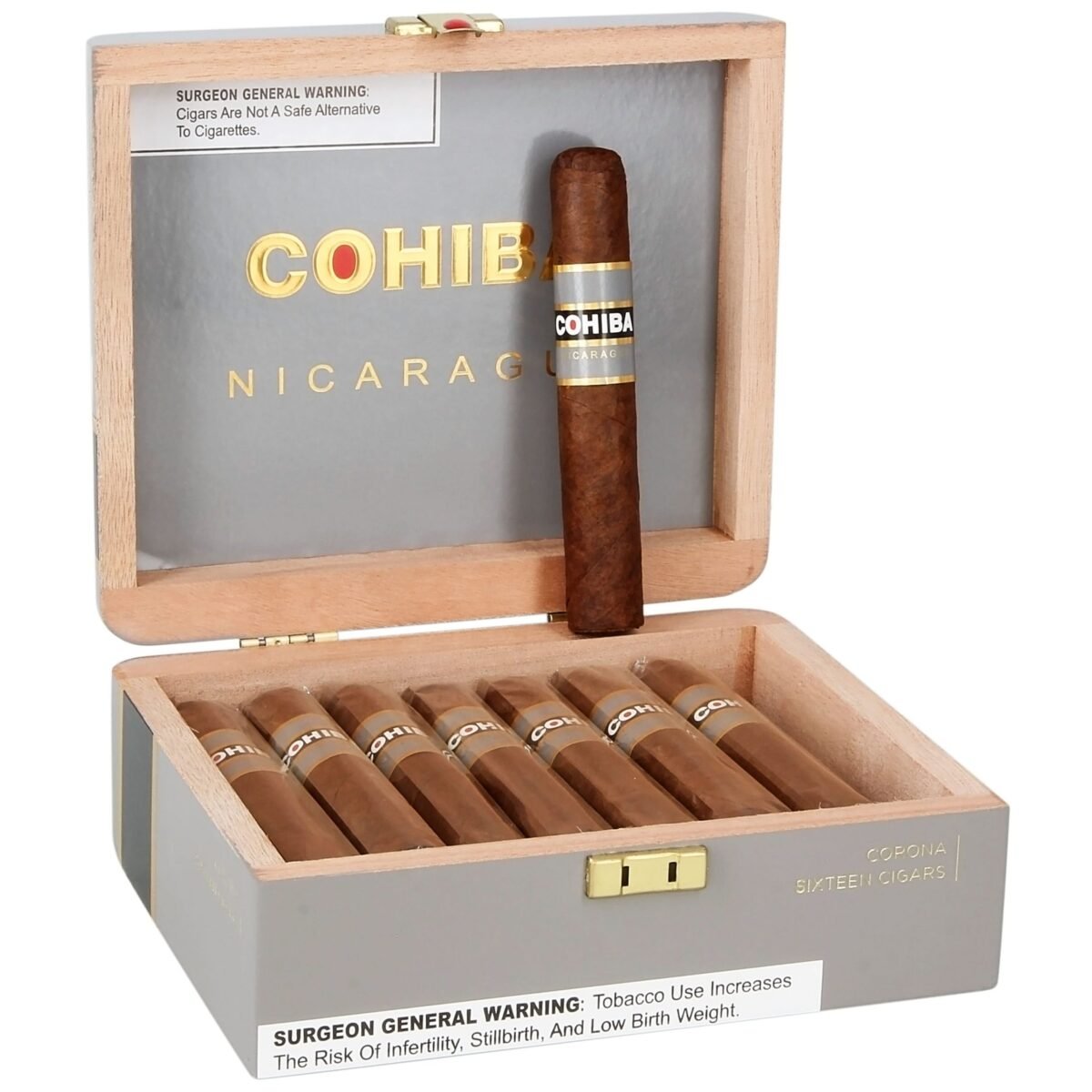 COHIBA NICARAGUA CORONA (N47/8 X 50) BOX OF 16