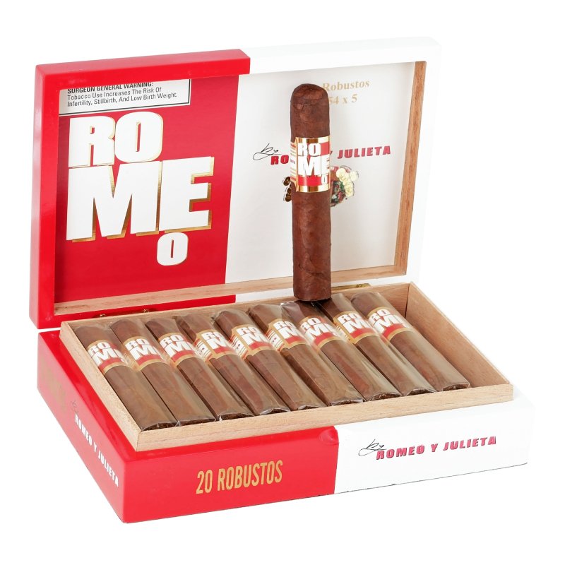 ROMEO BY ROMEO Y JULIETA ROBUSTO (54 X 5) BOX OF 20
