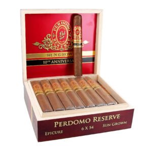 PERDOMO RESERVE EPICURE (6X54) SUNGROWN BOX OF 25