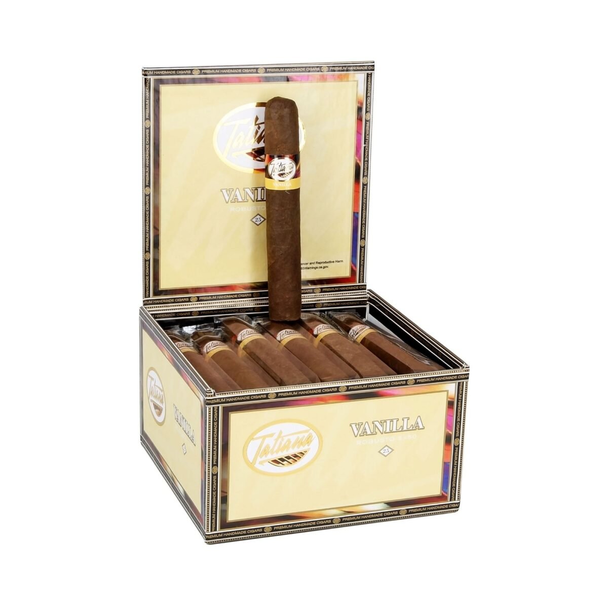 TATIANA ROBUSTO VANILLA BOX OF 25
