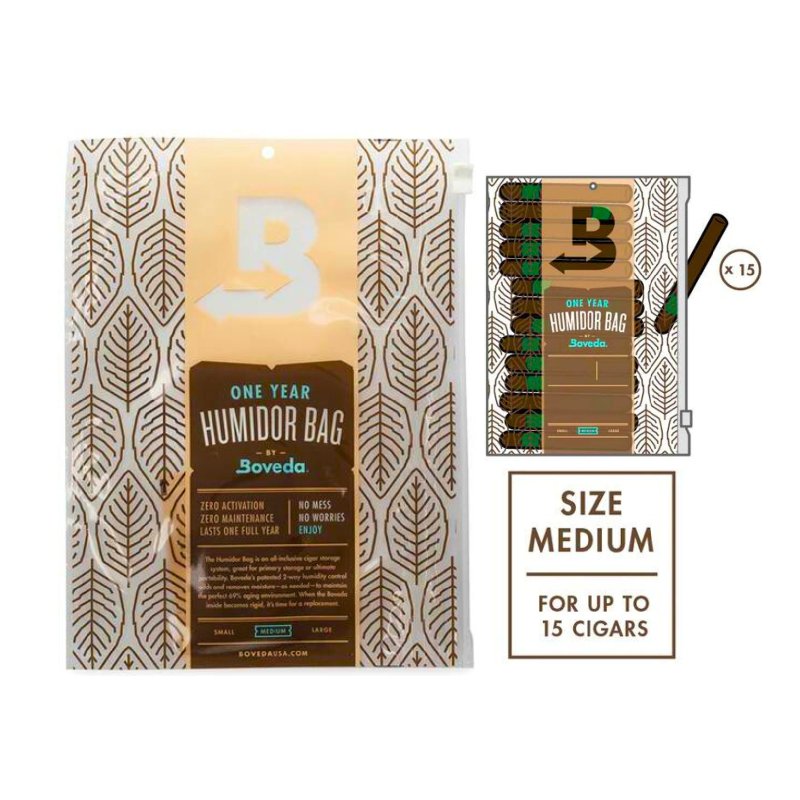 BOVEDA HUMIDOR BAG MEDIUM – 12CT BAG