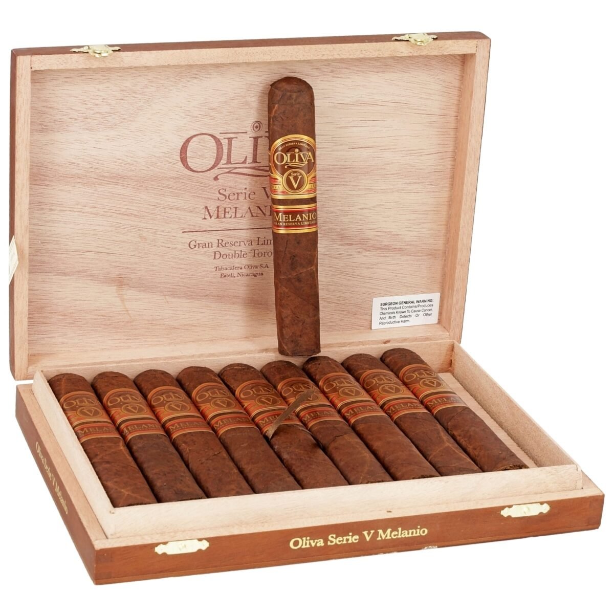 OLIVA SERIE V MELANIO DBL TORO BOX OF 10