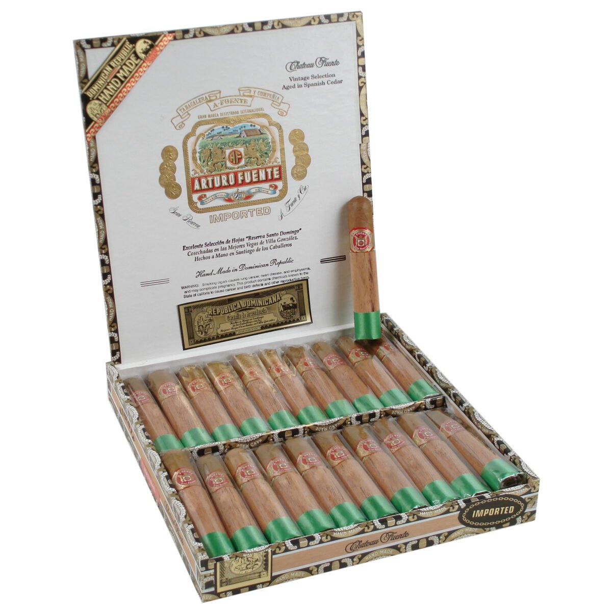 ARTURO FUENTE NAT CHATEAU FUENTE BOX OF 20
