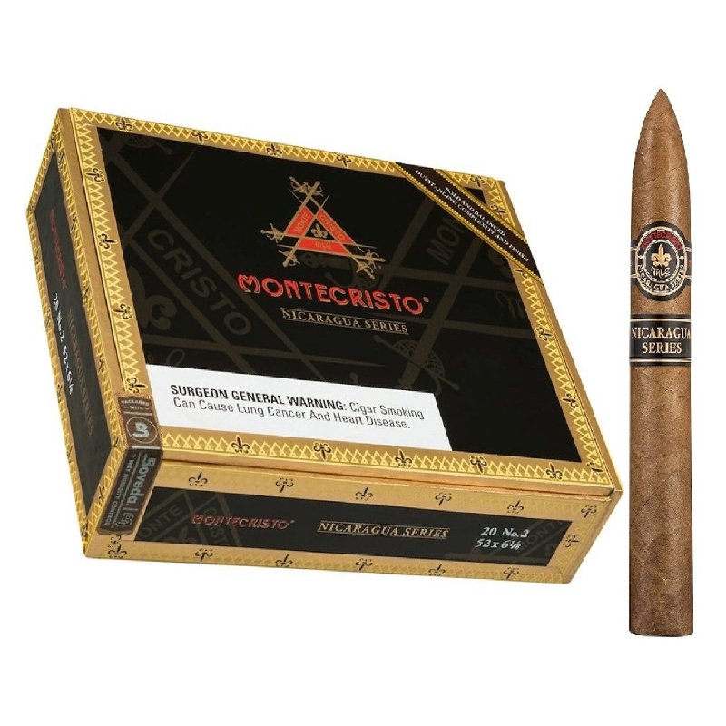 MONTECRISTO NIC NO. 2 (52X6 1/8) BOX OF 20