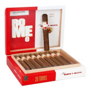 ROMEO BY ROMEO Y JULIETA TORO (54 X 6) BOX OF 20