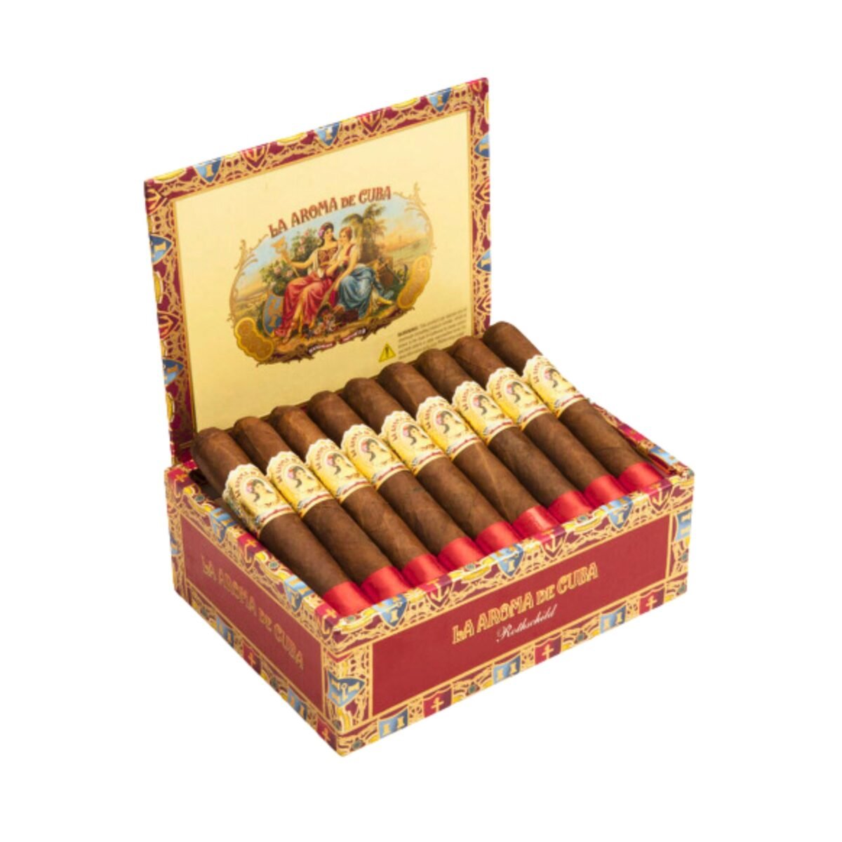 ASHTON LA AROMA DE CUBA ROTHSCHILD BOX OF 25