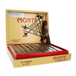 MONTECRISTO MONTE BY AJ FERNANDEZ TORO NICA(55 X 6) BOX OF 20