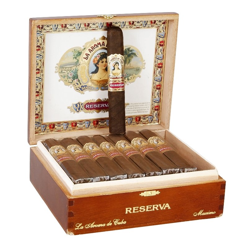 ASHTON LA AROMA DE CUBA RESERVA MAXIMO BOX OF 24