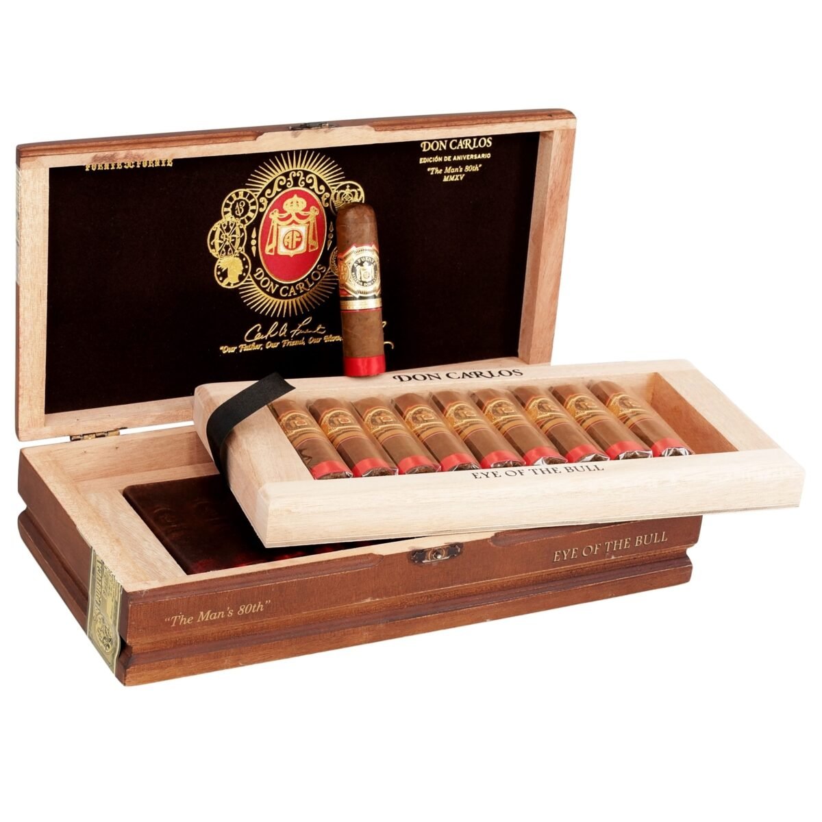ARTURO FUENTE DON CARLOS EYE OF THE BULL BOX OF 20