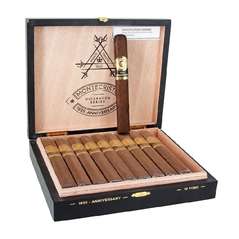 MONTECRISTO 1935 ANNIVERSARY NIC TORO (54X6) BOX OF 10