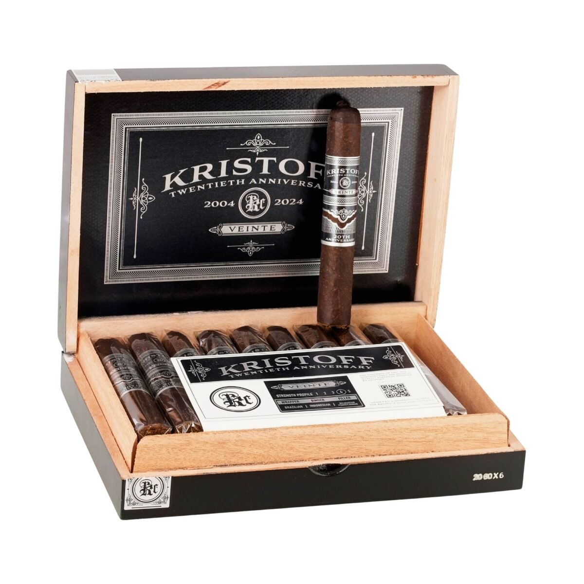 KRISTOFF VEINTE (6X60) BOX OF 20