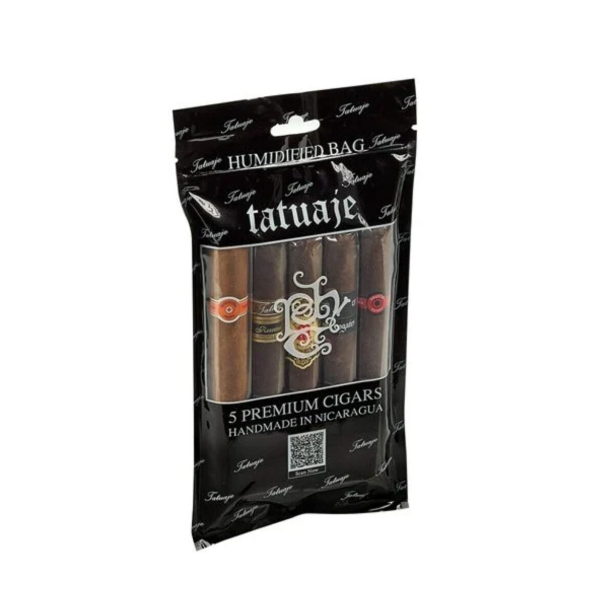 TATUAJE HUMIDIFIED BLACK PACK OF 5