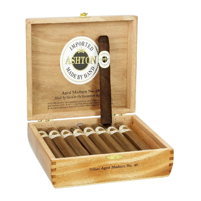 ASHTON AGED MADURO NO.40 BOX OF 25
