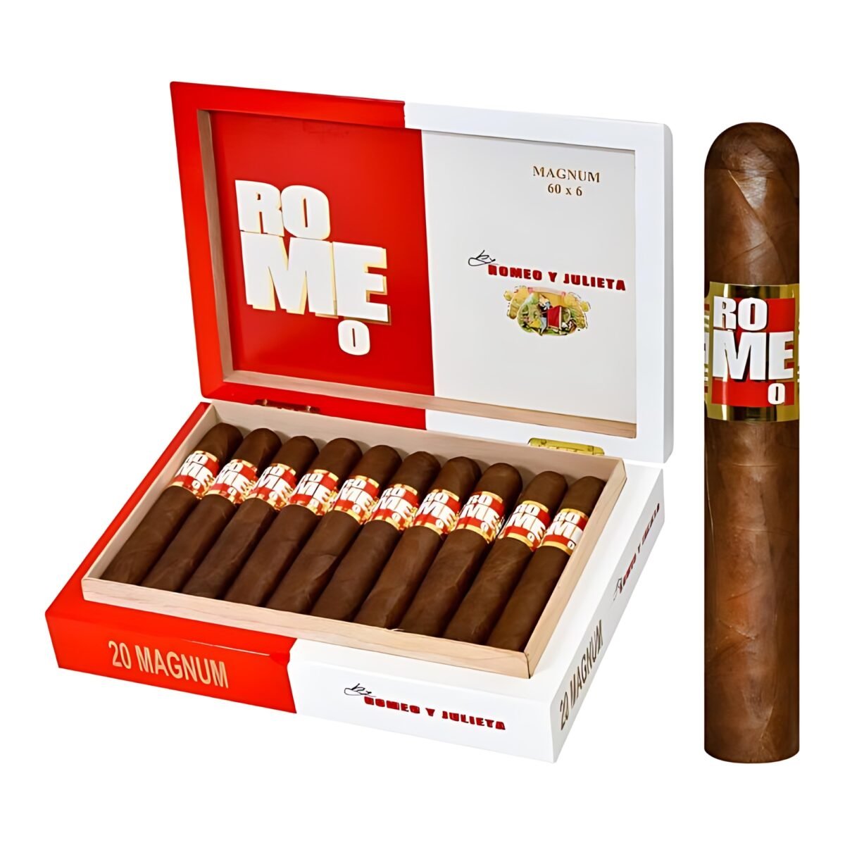 ROMEO BY ROMEO Y JULIETA MAGNUM BOX OF 20