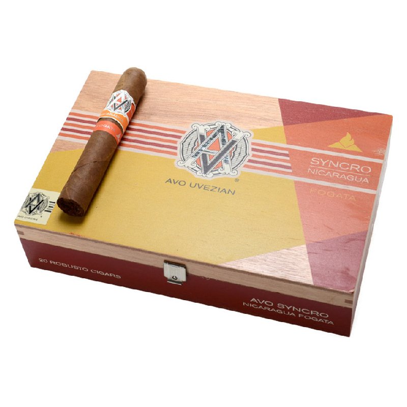 AVO SYNCRO FOGATA ROBUSTO BOX OF 20