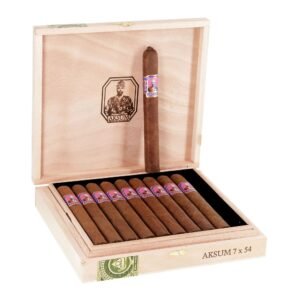 AKSUM CLARO DOBLE CORONA (7X54) BOX OF 10