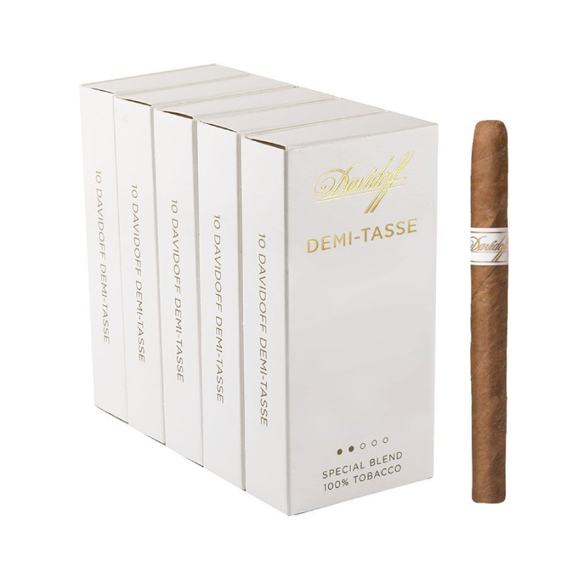 DAVIDOFF DEMI TASSE UNIT OF 50CT (5 TINS OF 10)