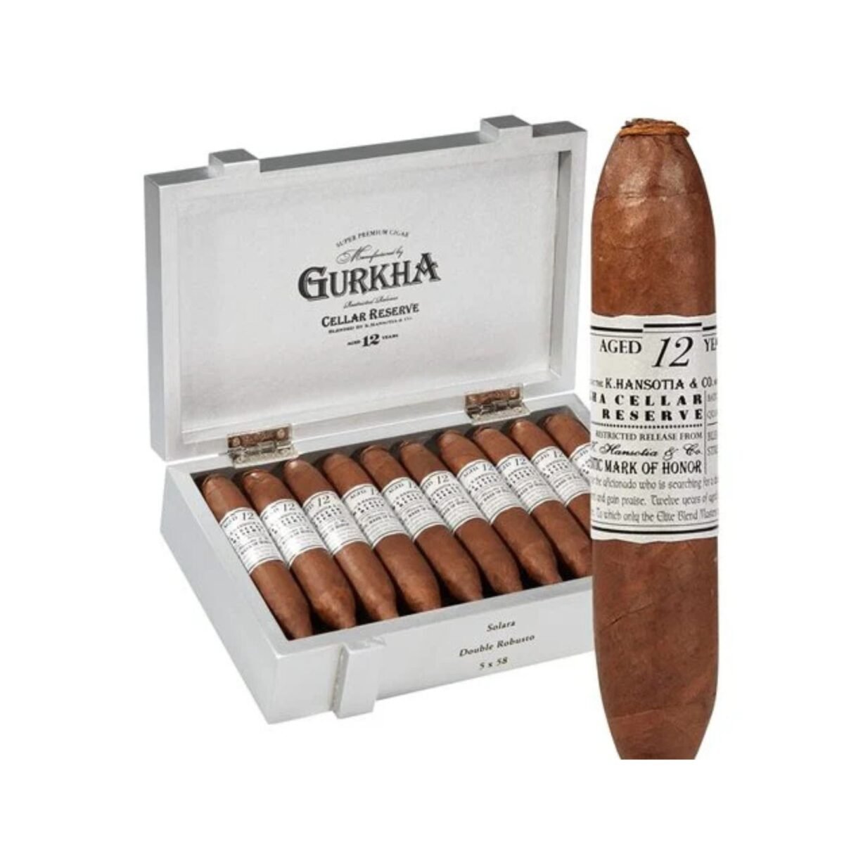 GURKHA CELLAR RESERVE 12YR SOLARA BOX OF 20