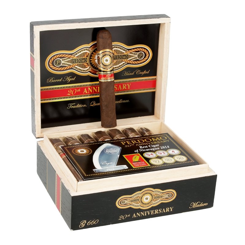 PERDOMO 20TH ANNIVERSARY MADURO GORDO G660 BOX OF 24