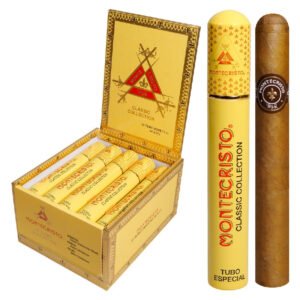 MONTECRISTO CLASSIC TUBO ESPECIAL (44 X 5.5) BOX OF 15