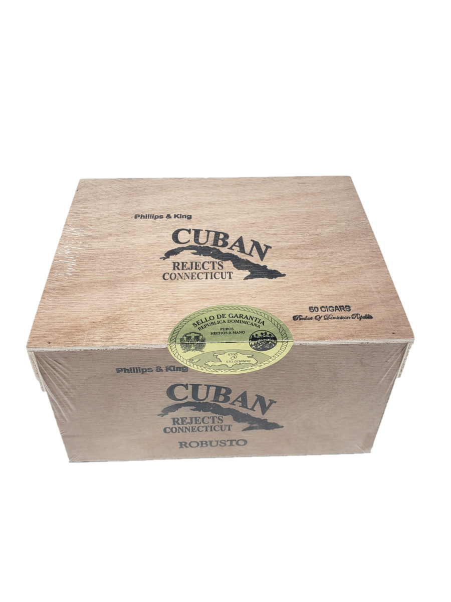CUBAN REJECTS ROBUSTO CONNECTICUT (50X5) BOX OF 50