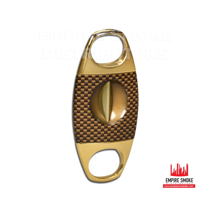 JAWS LOTUS V-CUTTER CIGAR CUTTER CARBON FIBER