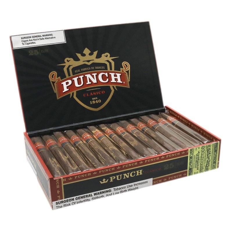 PUNCH CLASICO ELITE EMS BOX OF 25