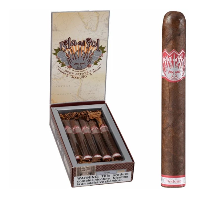DREW ESTATE ISLA DEL SOL MAD TORO BOX OF 10