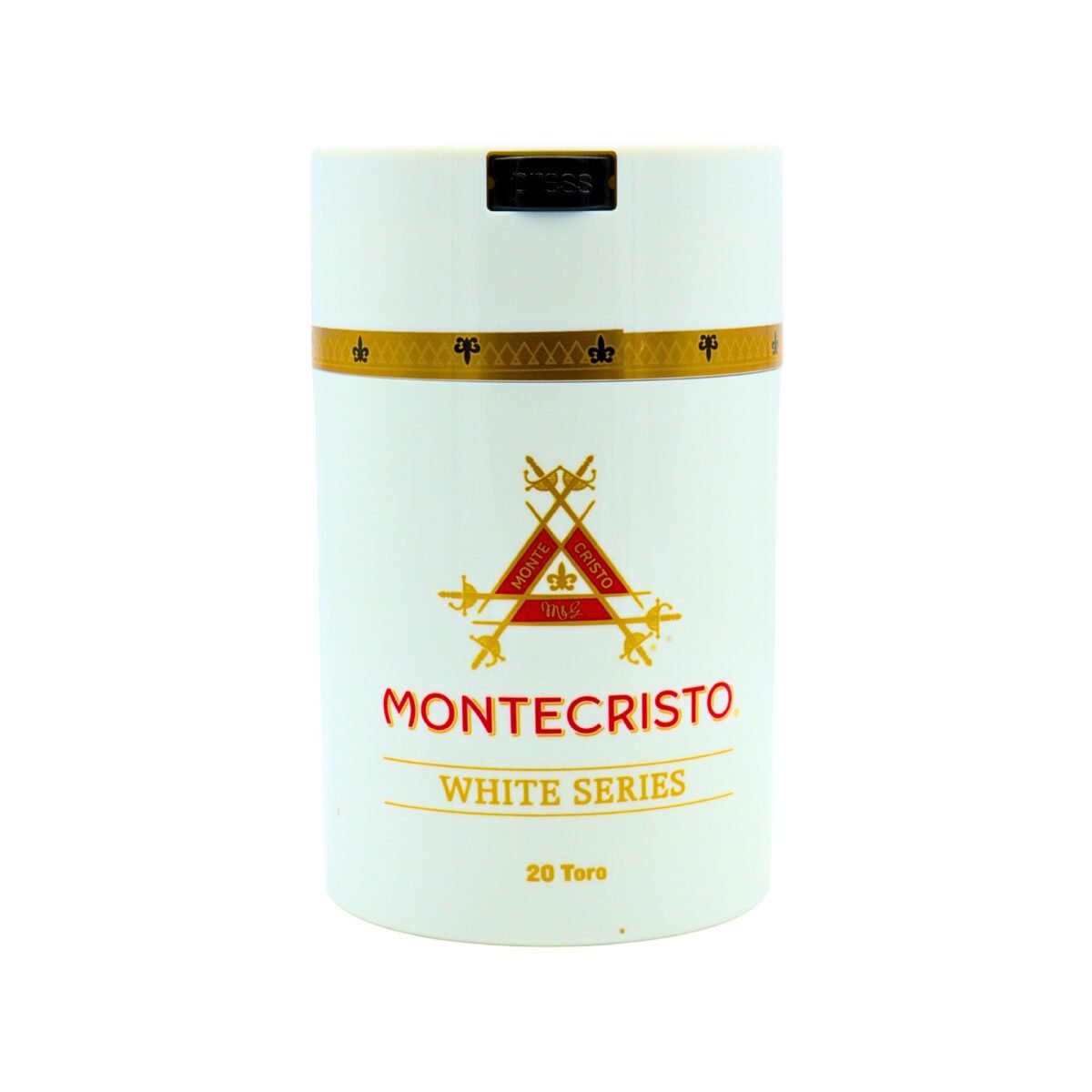 MONTECRISTO WHITE JARS TORO (54X6) BOX OF 20