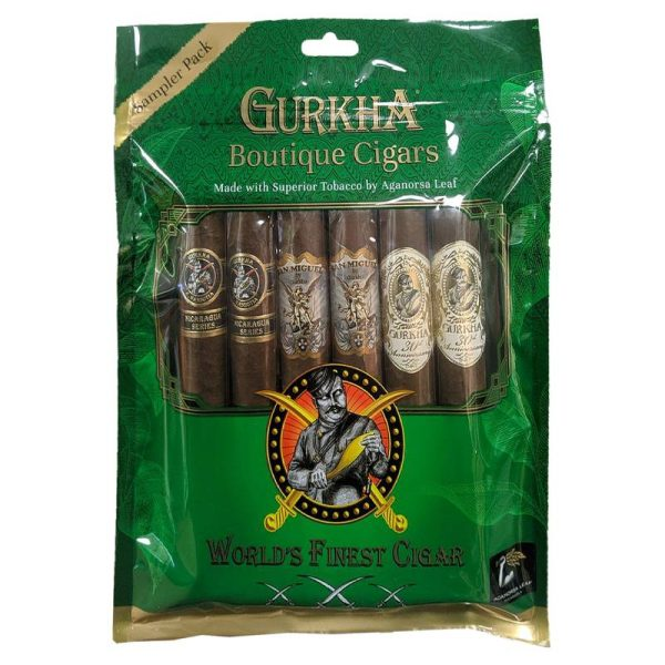 GURKHA BOUTIQUE GREEN UNIT 48 (8 PACK OF 6)