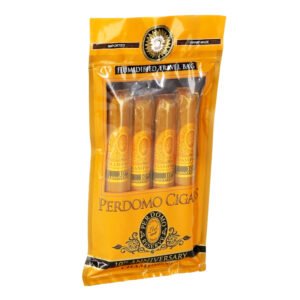PERDOMO HUMIDIFIED BAG CHAMPAGNE EPICURE ASSORTMENT PACK OF 4