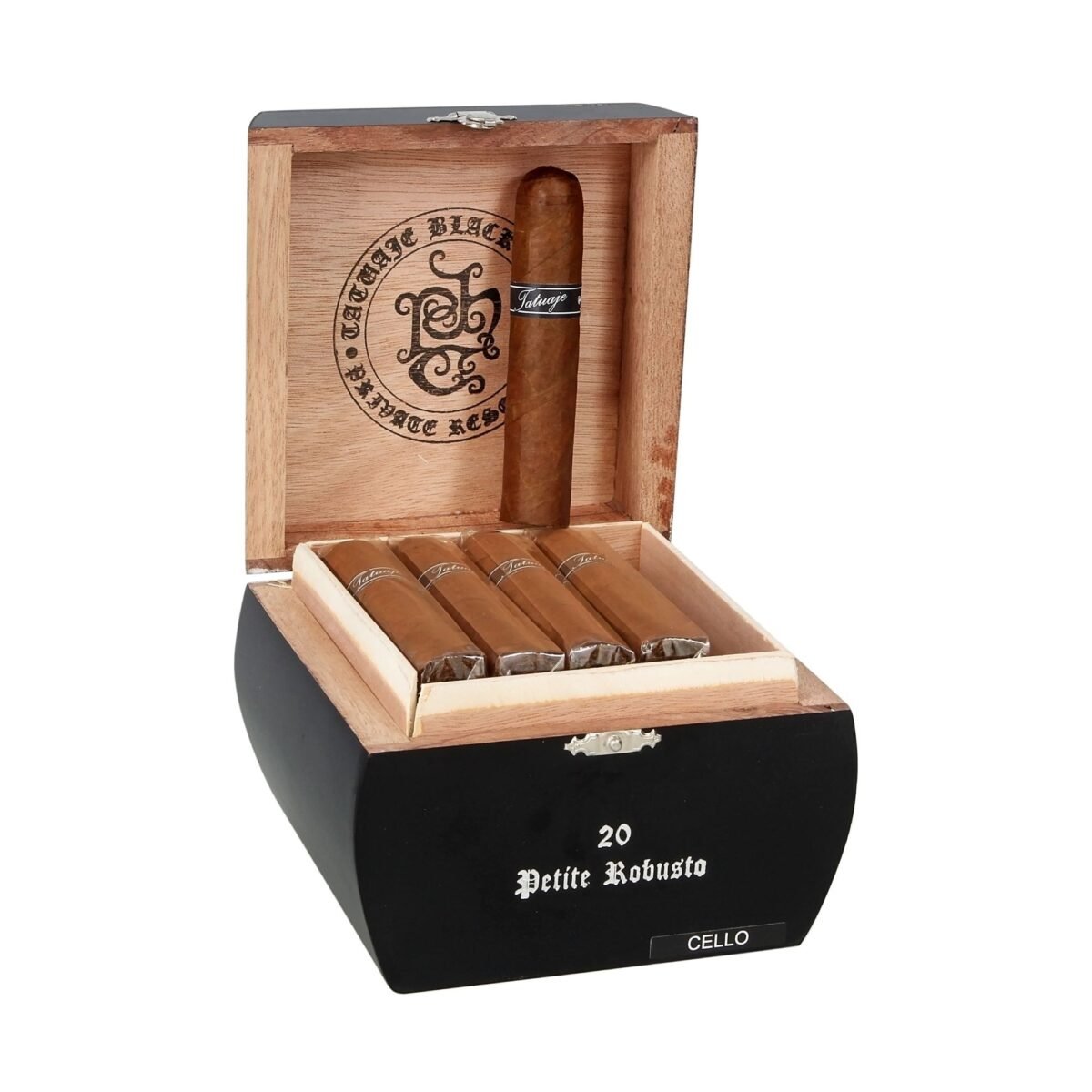 TATUAJE BLACK PETIT ROBUSTO (4X50) BOX OF 20