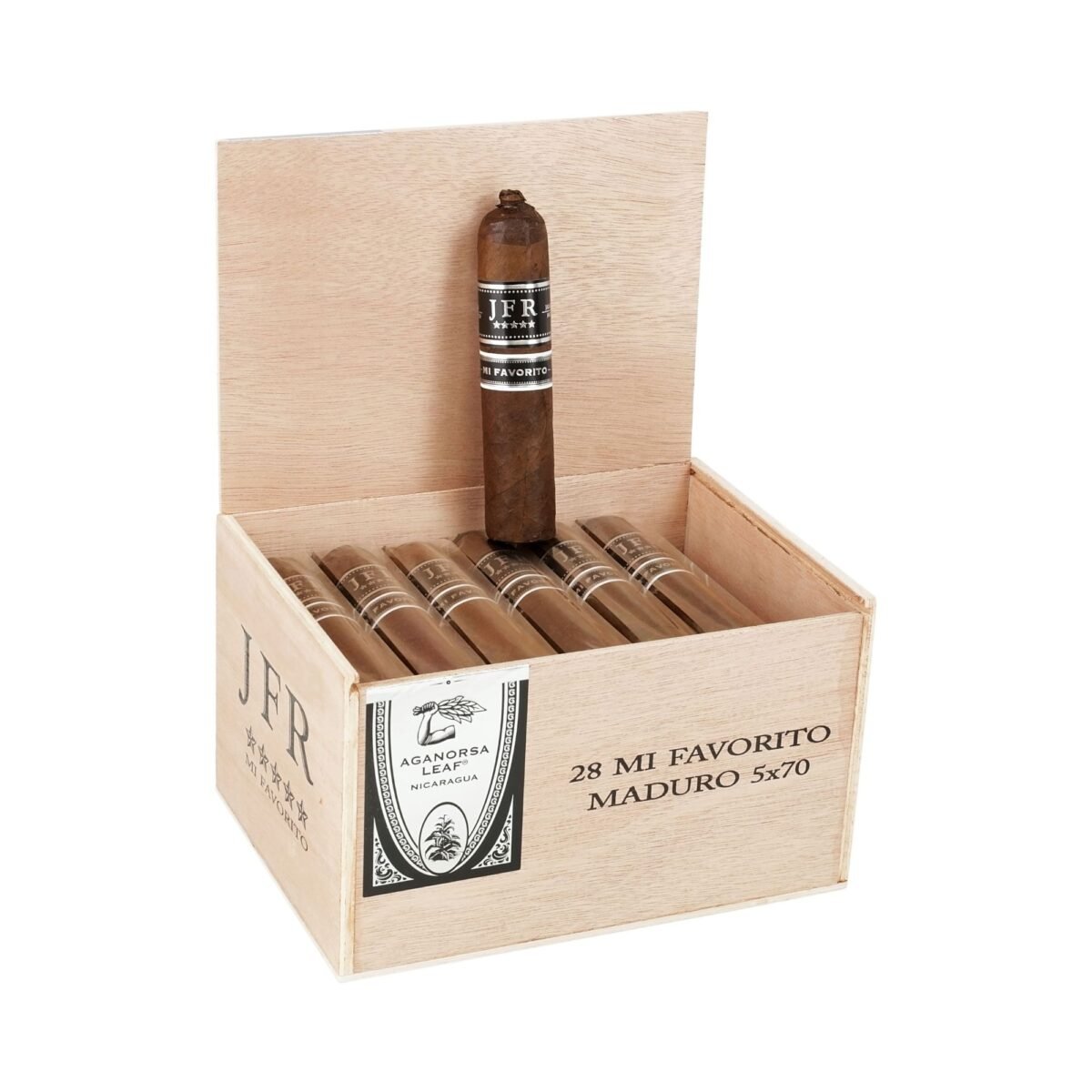 JFR MI FAVORITO MADURO (5X70) PIGTAIL BOX OF 28