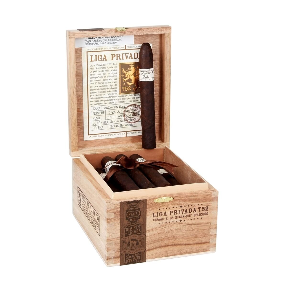 LIGA PRIVADA T52 BELICOSO (6 X 52) BOX OF 24