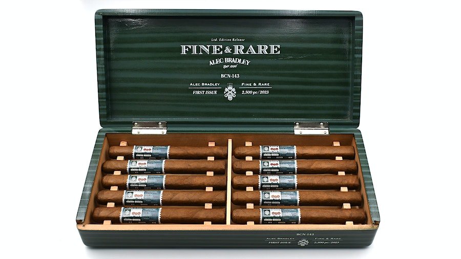 ALEC BRADLEY FINE AND RARE BCN-143 LE (7X50) BOX OF 10