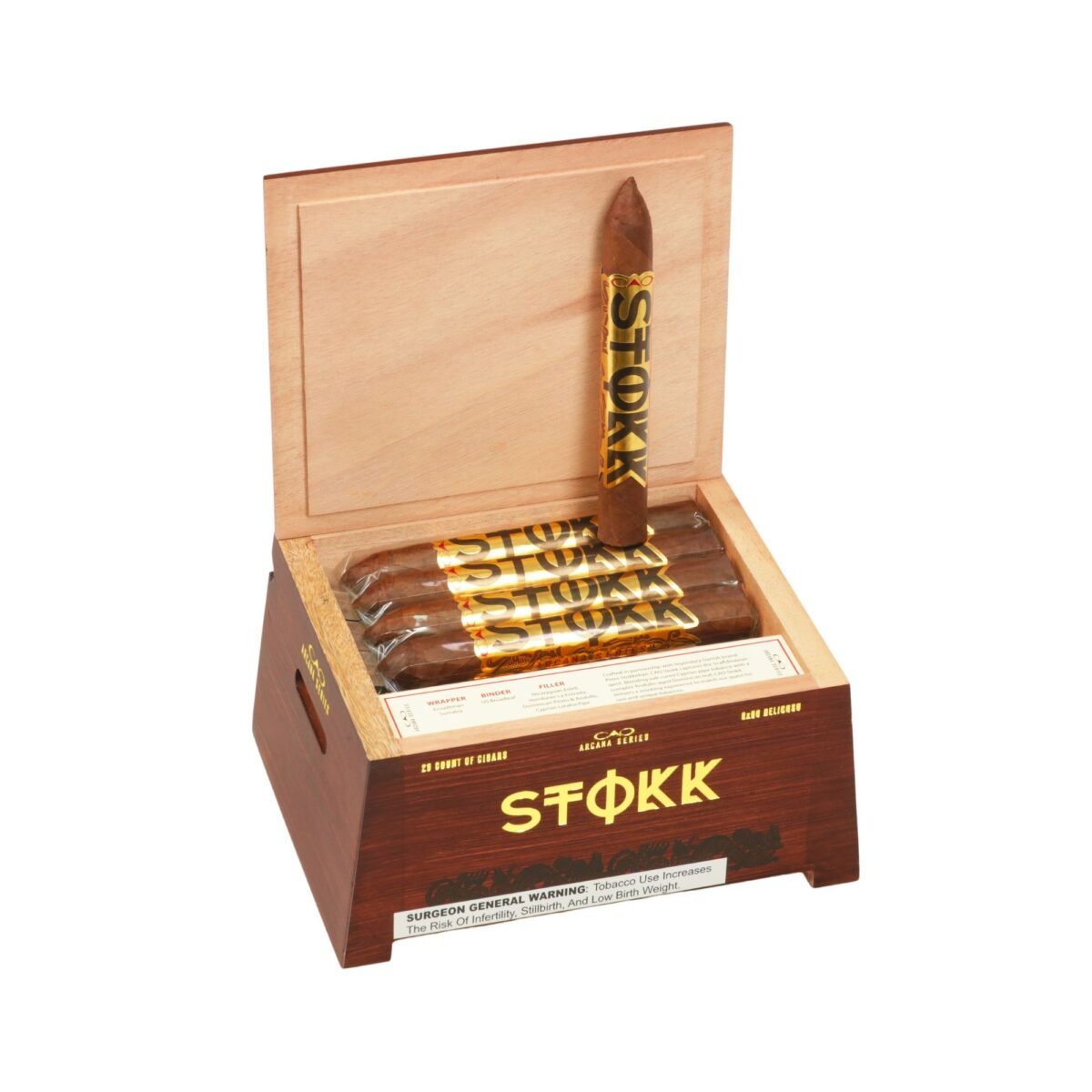 CAO ARCANA STOKK BELICOSO BOX OF 20