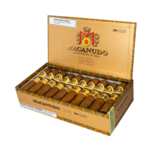 MACANUDO GOLD GOLDEN NUGGET (4 1/2X60) BOX OF 20