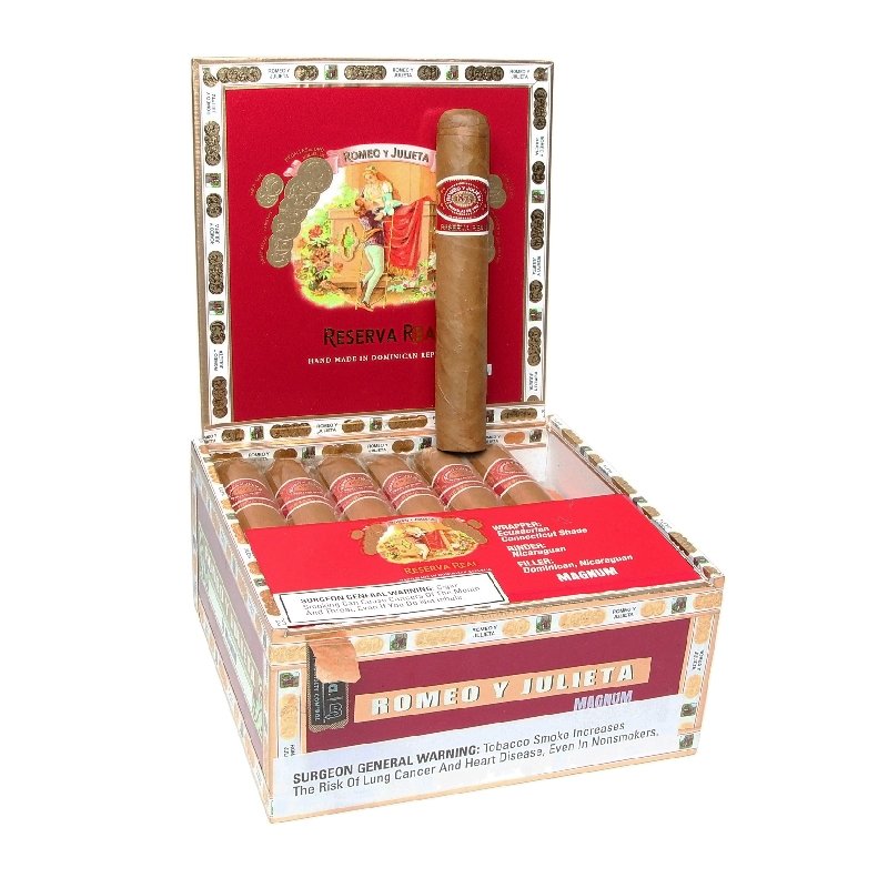 ROMEO Y JULIETA RESERVA REAL MAGNUM (60 X 6) BOX OF 20