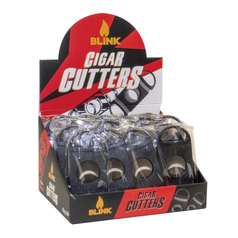 BLINK CIGAR CUTTER ROUND SHAPE – BOX OF 24 (RED-PAT23003)