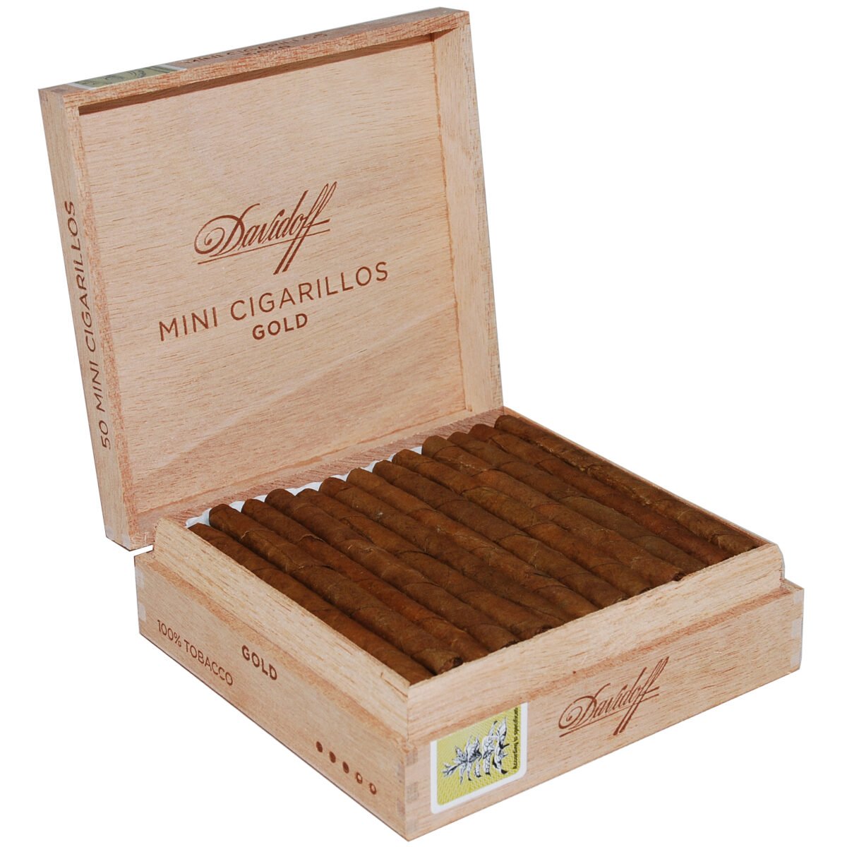 DAVIDOFF MINI C’LLO GOLD BOX OF 50