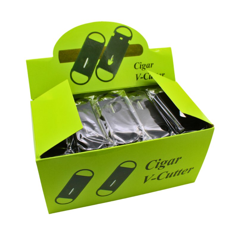 KINGSTAR CIGAR CUTTER V-CUTTER 50CT BOX (8172-V)