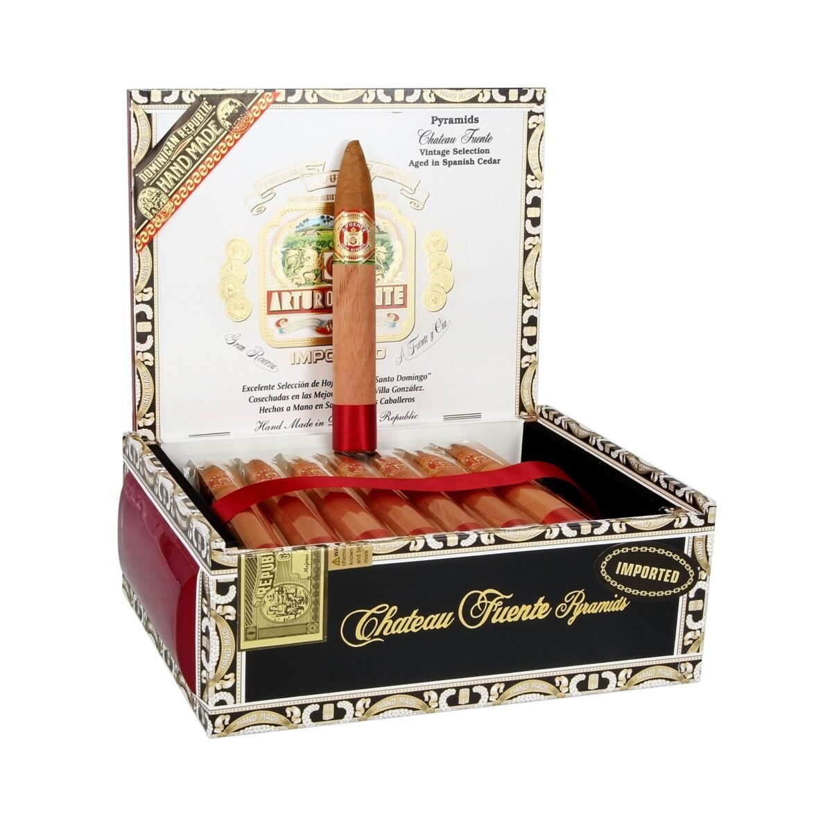 ARTURO FUENTE CHATEAU FUENTE PYRAMID BOX OF 25