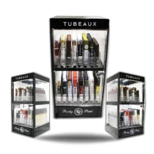 TUBEAUX HUMIDOR CADDIE DOUBLE KIT MIX CIGAR DISPLAY OF 160